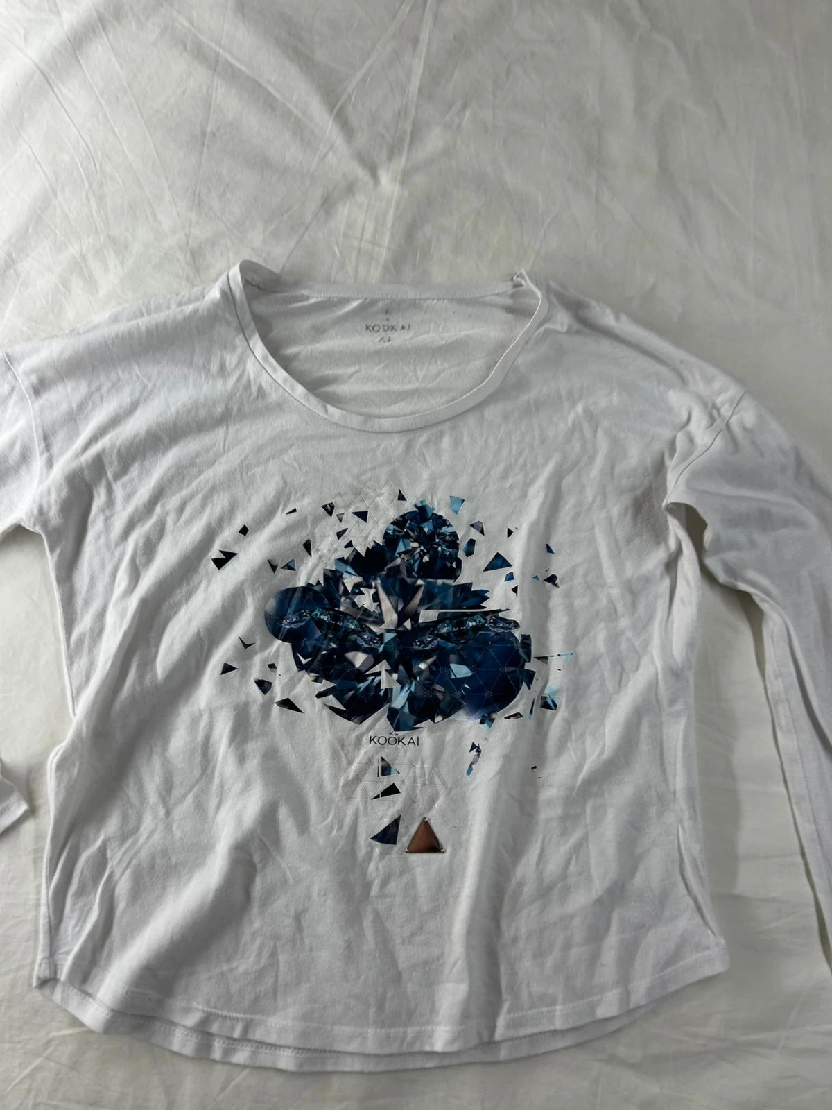 Blusa de mangas longas branca Kookaï tamanho XS – photo 2
